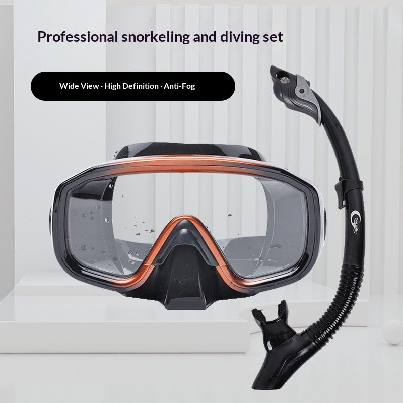 Swimming Goggles and Snorkeling Mask